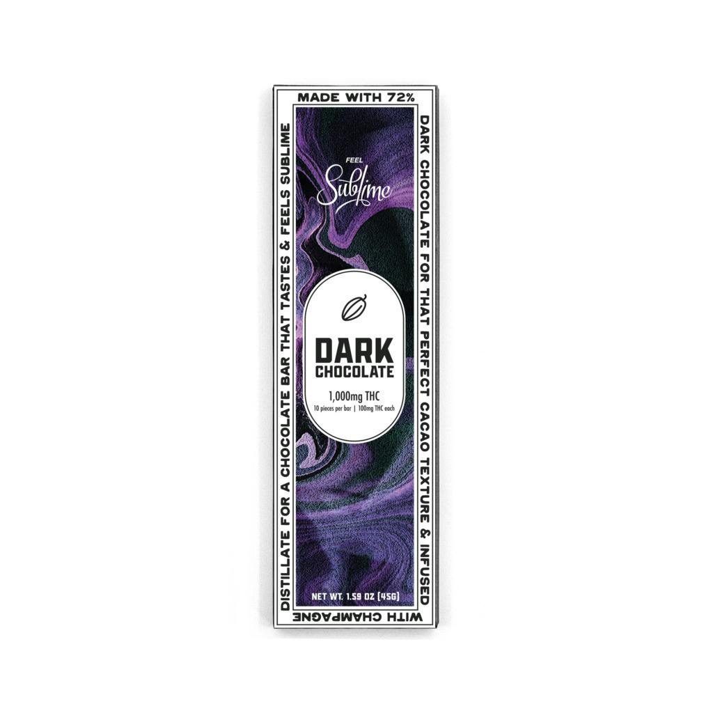 Dark Chocolate | Chocolates | 10pk | 100mg/ea by Sublime