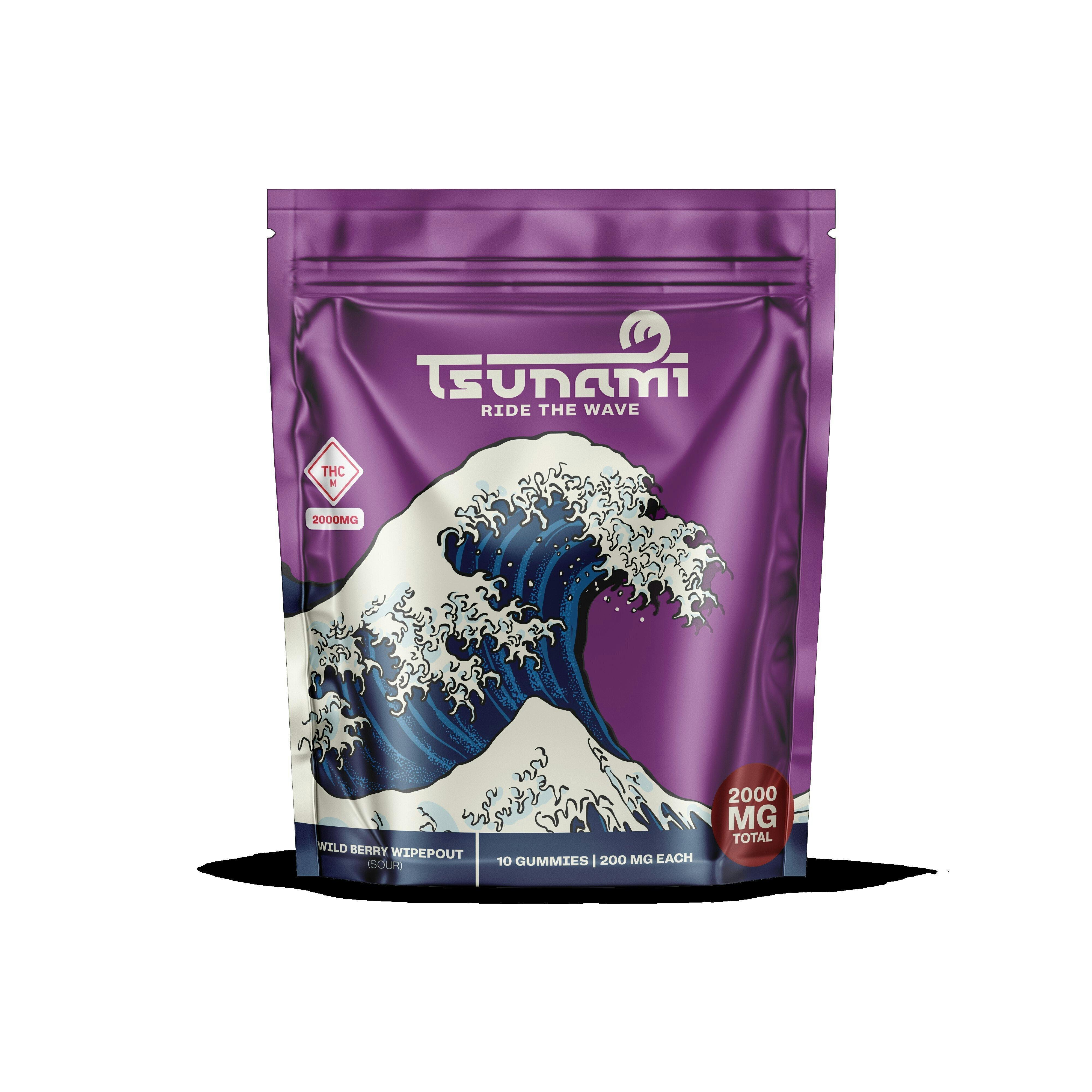 2000MG WILDBERRY WIPEOUT GUMMIES | Gummies | 10pk | 200mg/ea