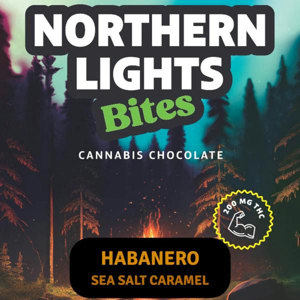 Habanero Sea Salt Caramel Bites | Chocolates | 4pk | 50mg/ea