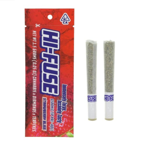 Strawberry Bliss | Infused Joints | 0.75g | 2pk