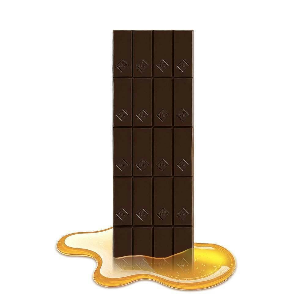 Dark Chocolate - Indica [1 bar] (200mg) | Chocolates | 20pk | 10mg/ea by Heights