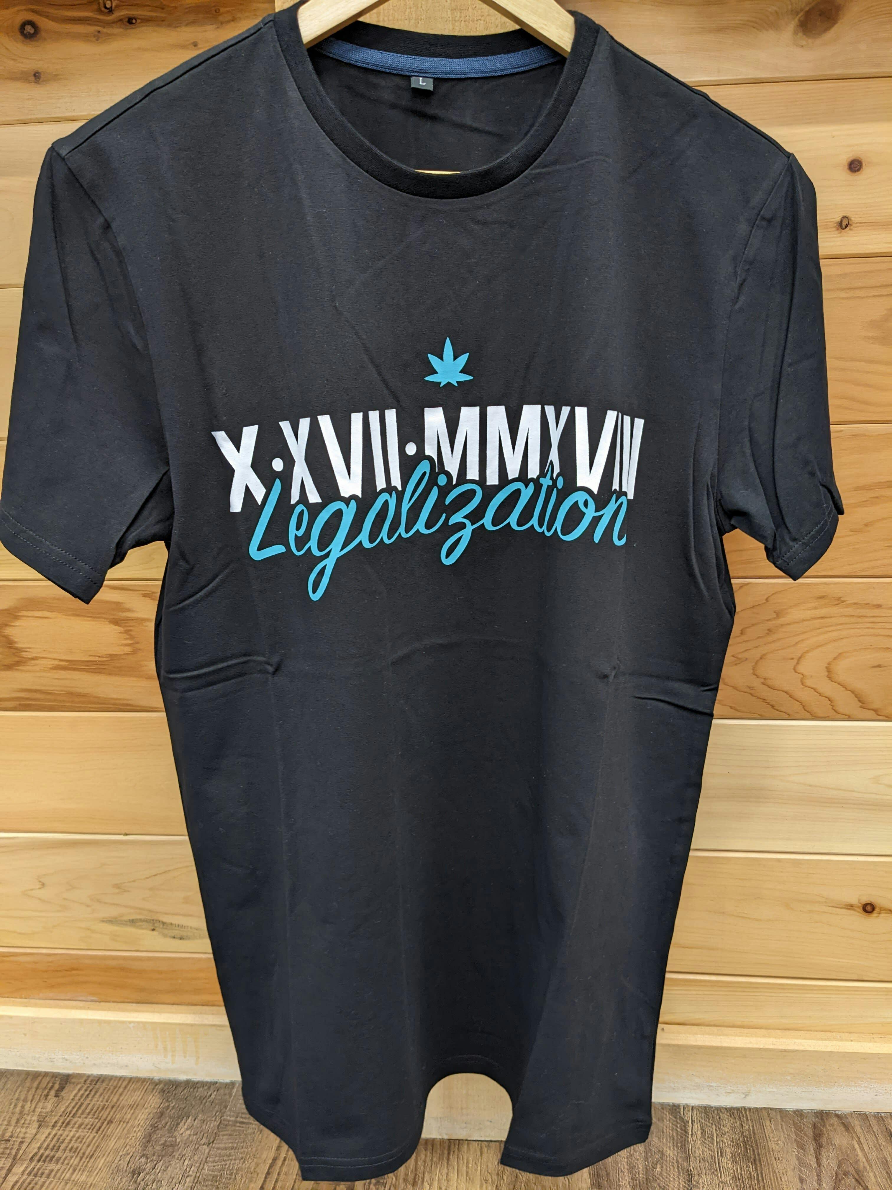Black Legalize it! T-Shirt - SMALL | Apparel