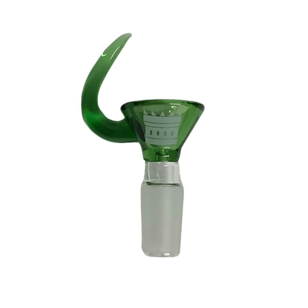 Horny Castle Bowl | Green | Pipes