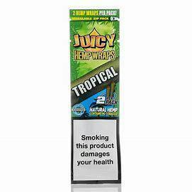 Juicy - Tropical Passion Hemp Wraps - 2ct | Accessories by Juicy Jay's
