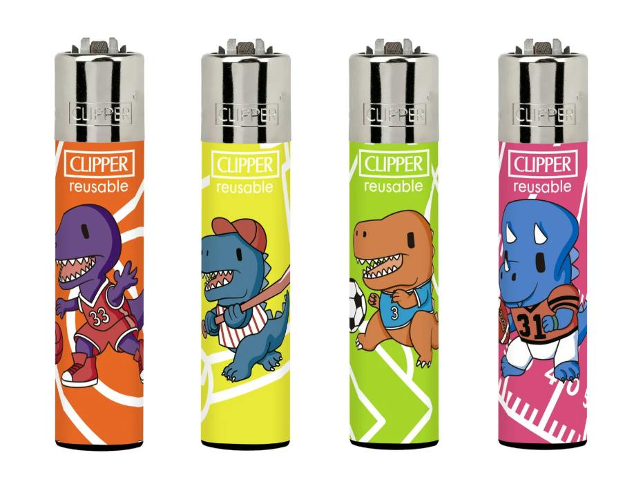 Clipper Refillable Lighters - Dino Sports | Accessories