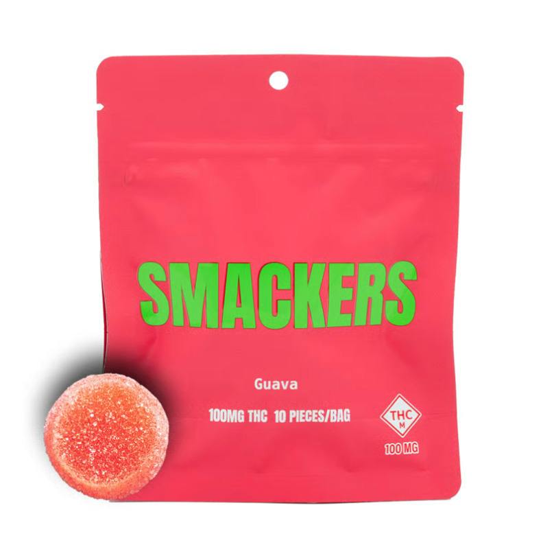 Smackers: Gummies | Guava | 100mg | | Gummies | 10pk | 10mg/ea