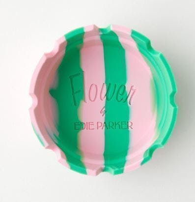 Diner Ashtray In Pink/Green | Accessories by Flower by Edie Parker