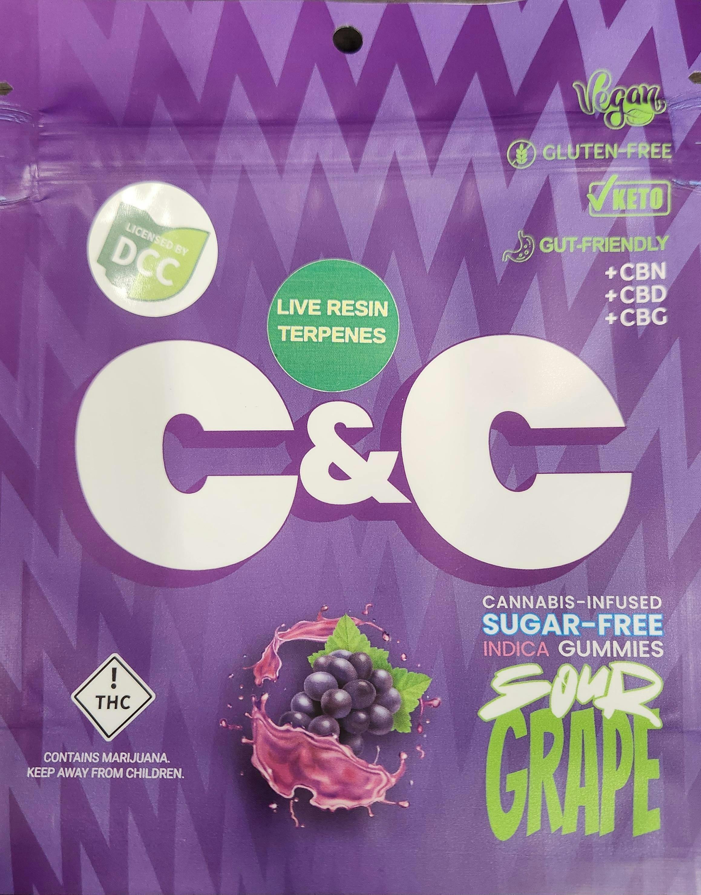 Sour Grape Sugar Free | Gummies | 10pk | 10mg/ea