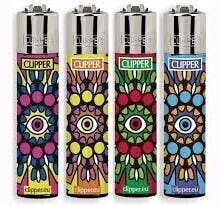 Clipper - Classic Lighter - Eye Mandalas (Assorted) | Accessories