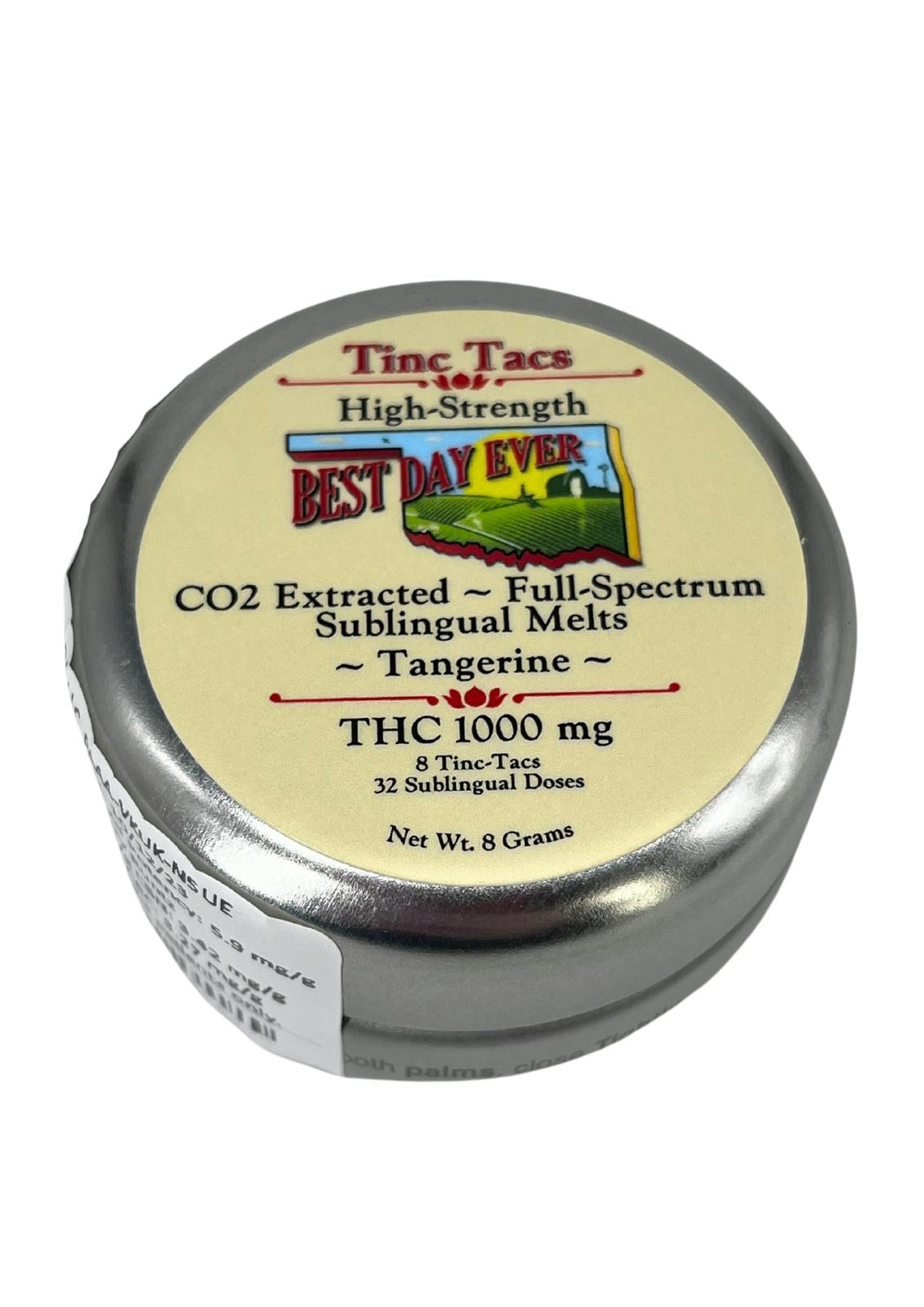 Tinc Tacs Zooty Fruit High Strength | Mints | 8pk | 125mg/ea