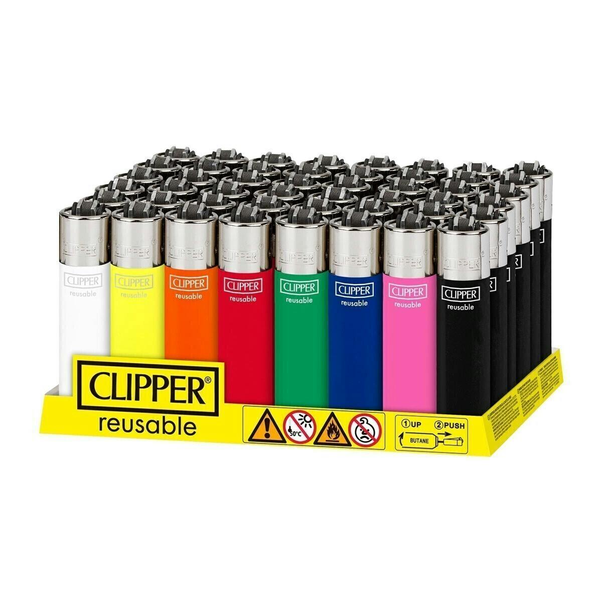 CLIPPER - Solid Colour Lighter - Black | Accessories