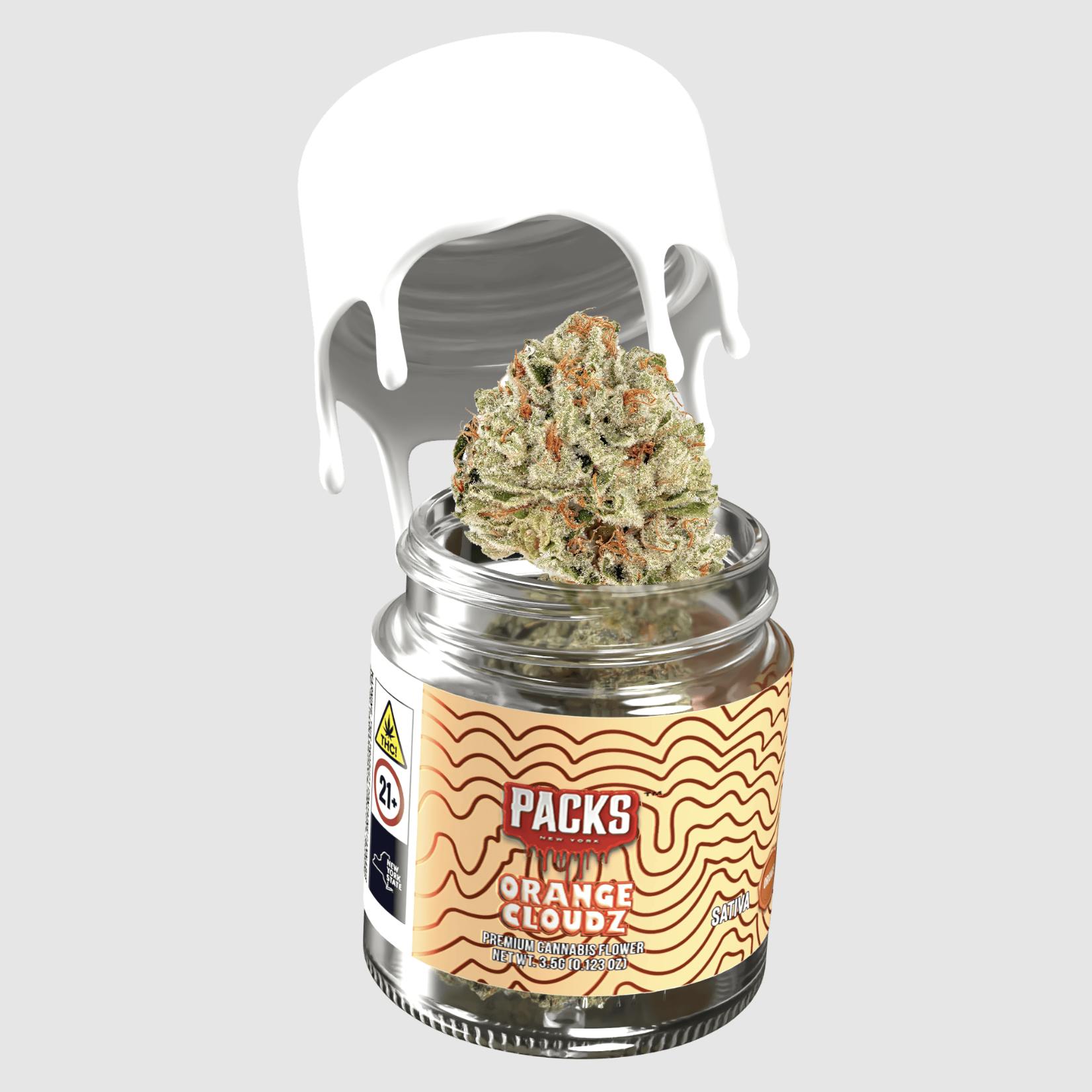Orange Cloudz | Big Buds | 3.5g by PACKS LOS ANGELES