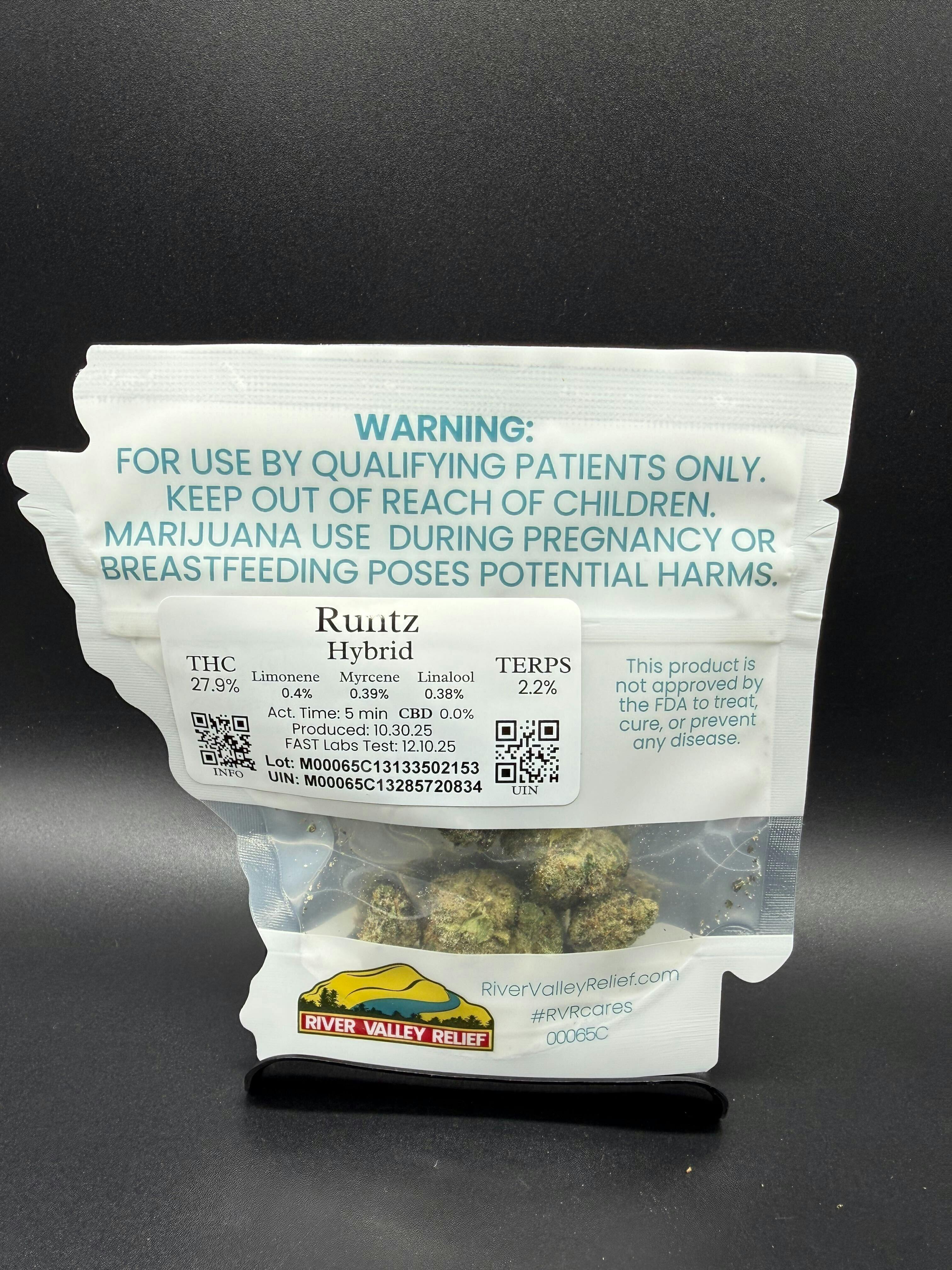 Runtz | Big Buds | 3.5g by River Valley Relief