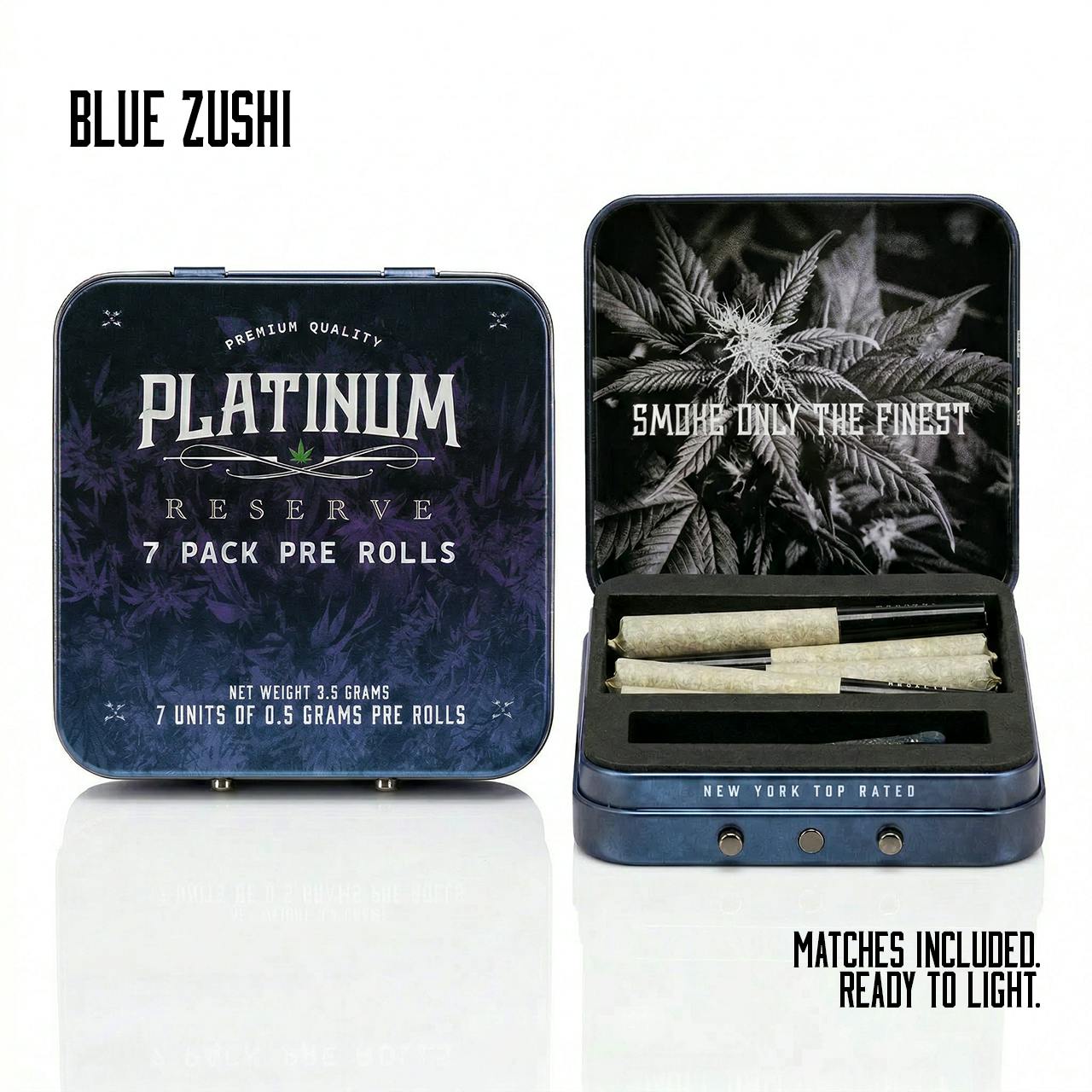 Platinum Reserve I Blue Zushi | Minis | 0.5g each | 7pk by Platinum Reserve