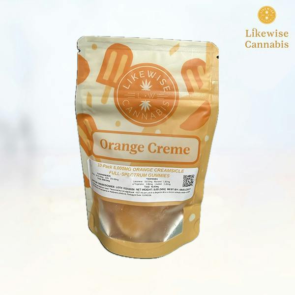 Orange Cream Gummies | Gummies | 10pk | 500mg/ea