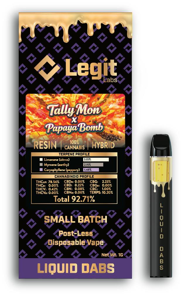 Tallymon x Papaya Bomb | Disposable | 1g