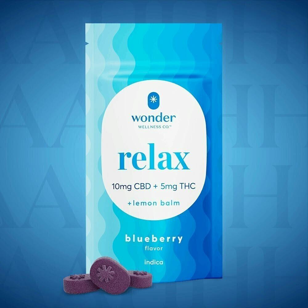 Blueberry Relax Gummies | Gummies | 40pk | 5mg/ea