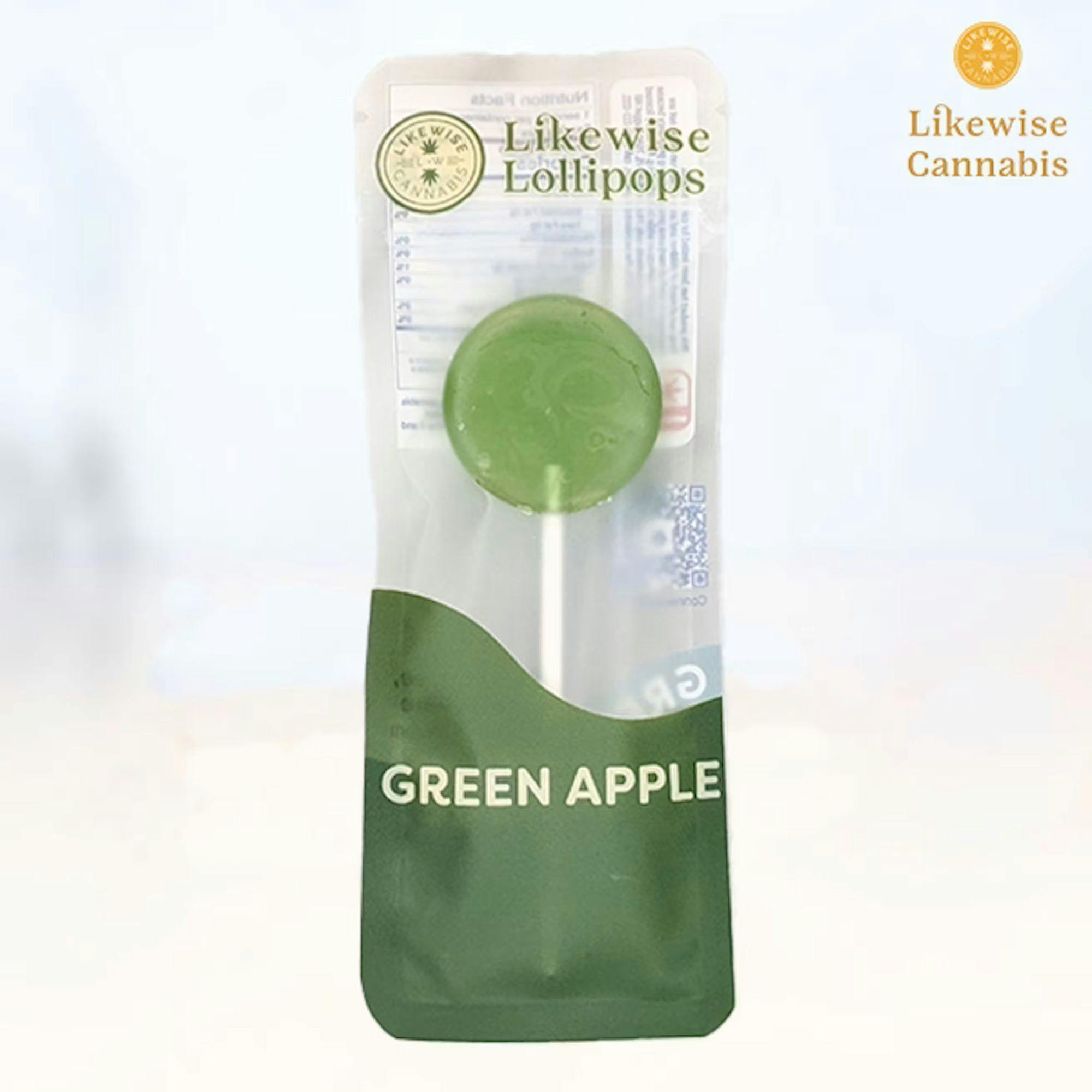 Green Apple Sucker | 100mg/ea