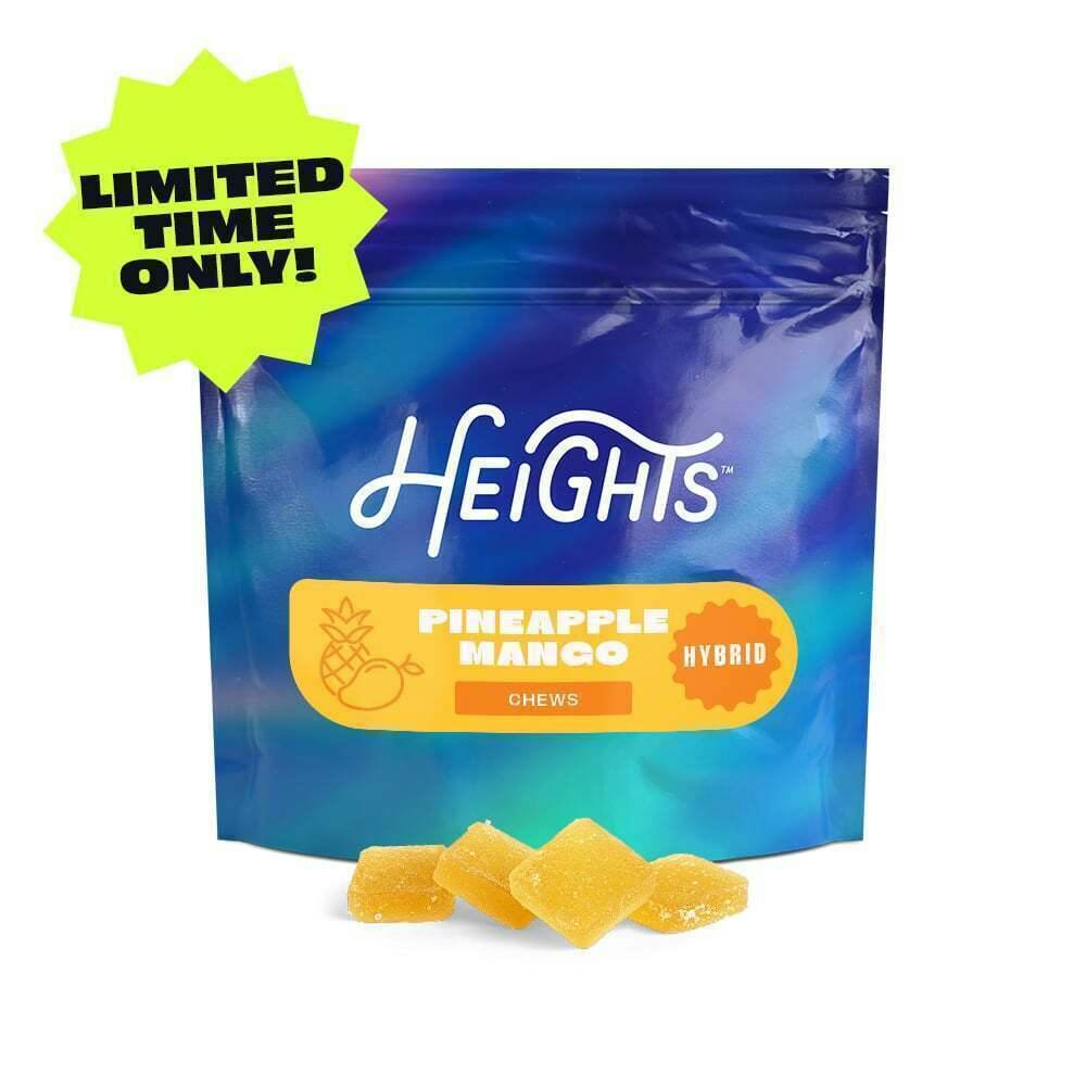 Pineapple Mango Gummies | 20pk | 10mg/ea by Heights