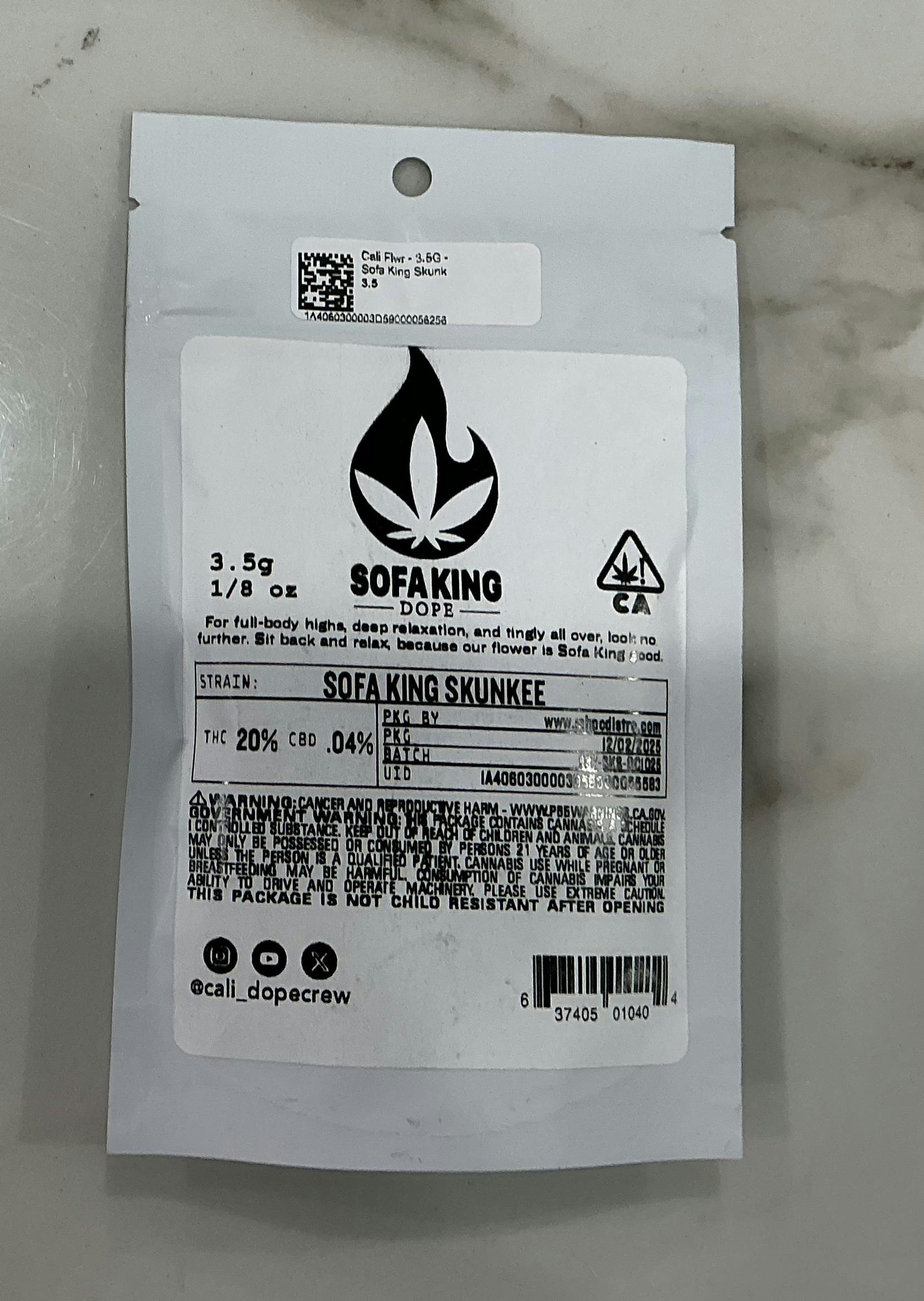 Sofa King Skunkee | Big Buds | 3.5g