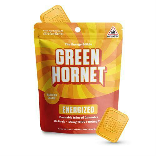 Mandarin Orange Energized Gummies | 10pk | 10mg/ea by Green Hornet