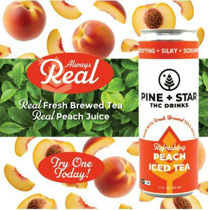 Peach Tea Honey | Non-carbonated | 5mg | 12fl oz at The Green Lady Dispensary