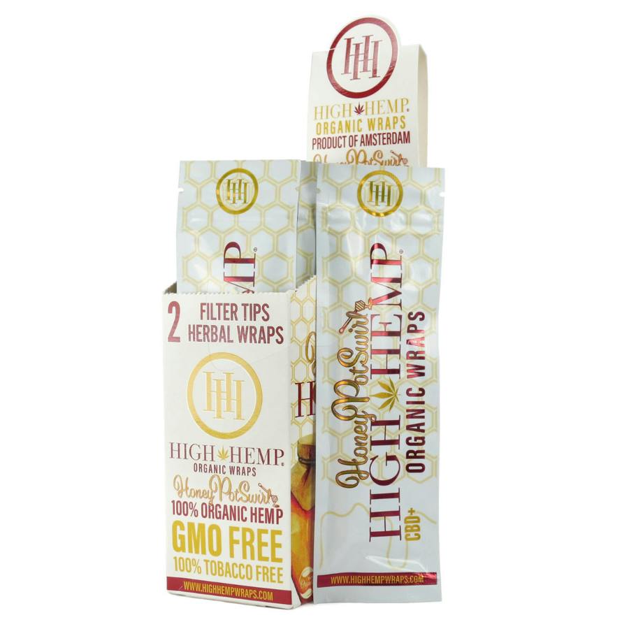 High Hemp Organic Wraps | Honey Pot Swirl | Accessories