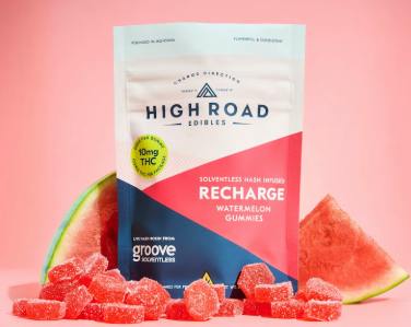 Recharge Watermelon Gummies | Gummies | 10pk | 10mg/ea by High Road