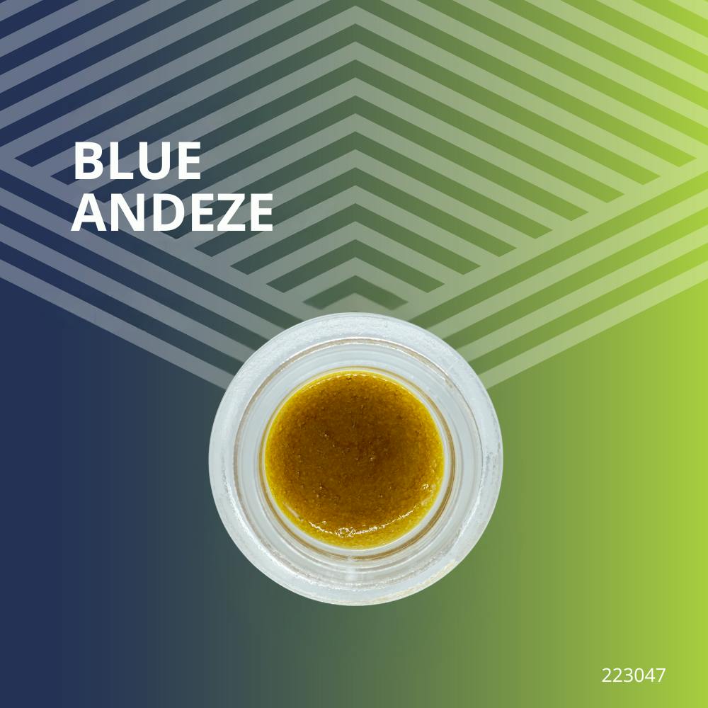 Blue Andeze | Solvent | Sugar | 0.5g at Pure Dakota Health of Fargo