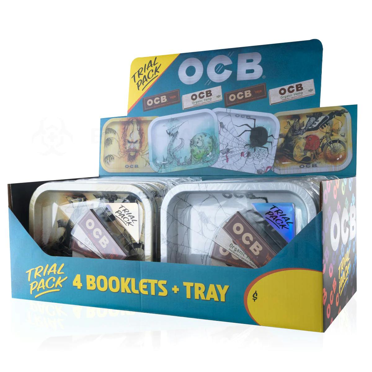 OCB Rolling Tray w/ Papers | Accessories