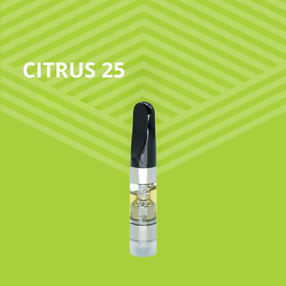 Citrus 25 | Cartridge | 0.5g by Pure Dakota