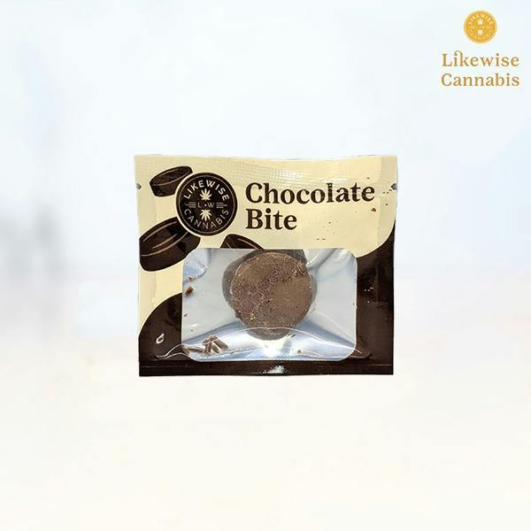 SINGLE 25MG CHOCOLATE BITE | Chocolates | 25mg/ea at Likewise Cannabis May Avenue - OKC Drive-Thru Dispensary