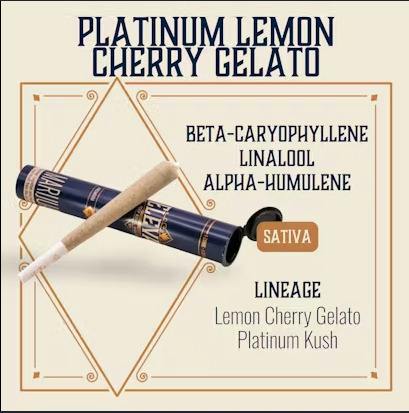Platinum Lemon Cherry Gelato | Joints | 1g