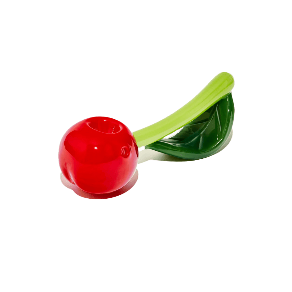 Cherry Glass Fruit Pipe | Pipes by Flower by Edie Parker