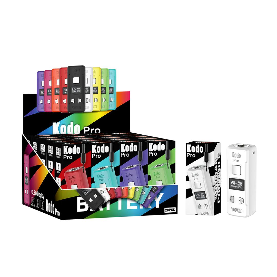 Kodo Pro | 510 Battery | Assorted Colors | Accessories