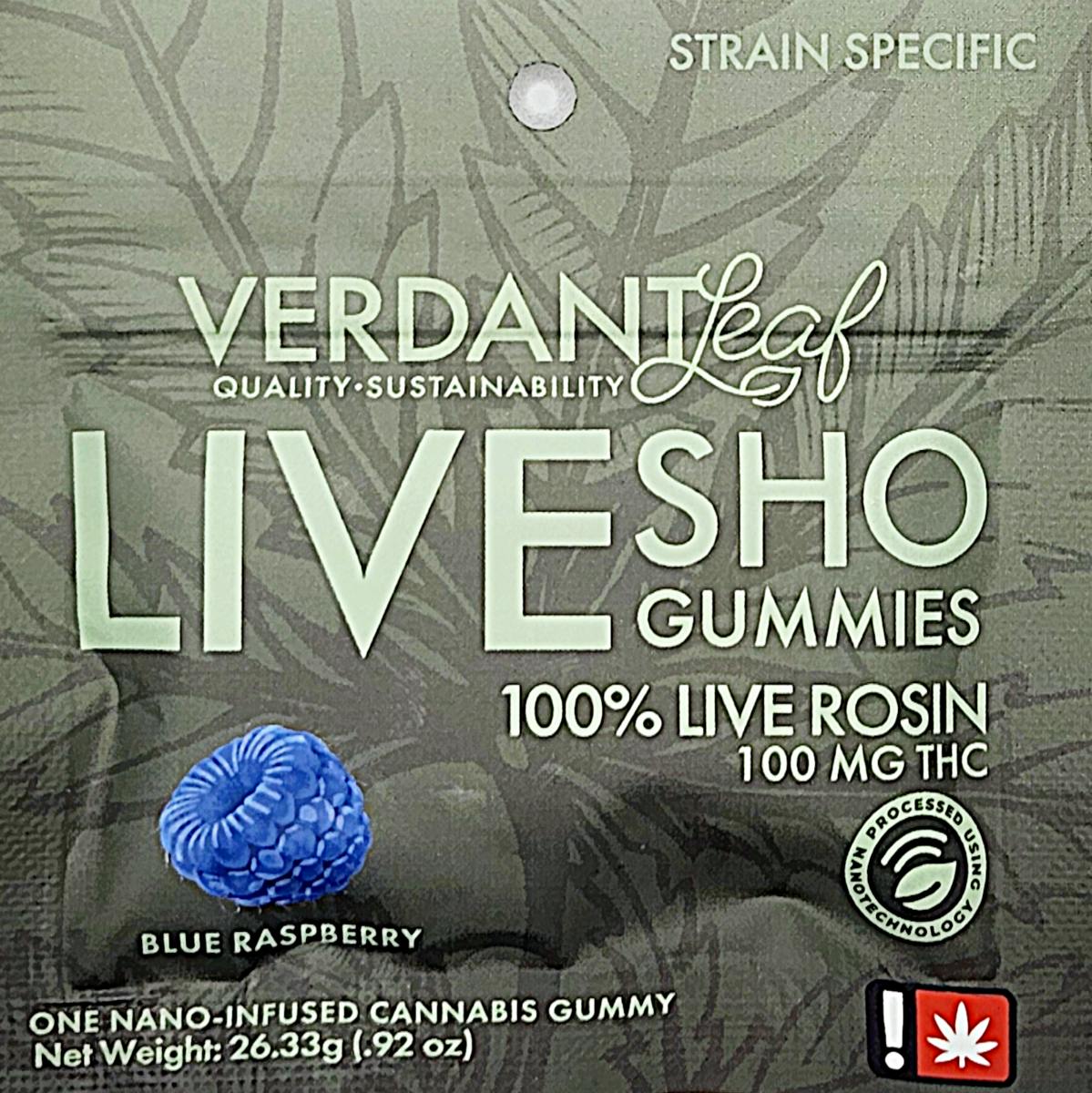 Blue Raspberry | Gummies | 10pk | 10mg/ea