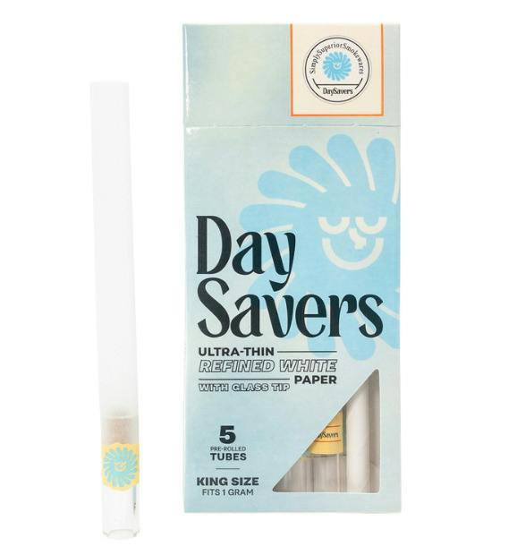 DaySavers King Size Tubes - Glass Tip [5pk] | Accessories