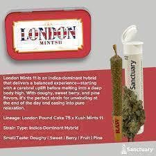 London Mints | Joints | 1g by Sanctuary Medicinals