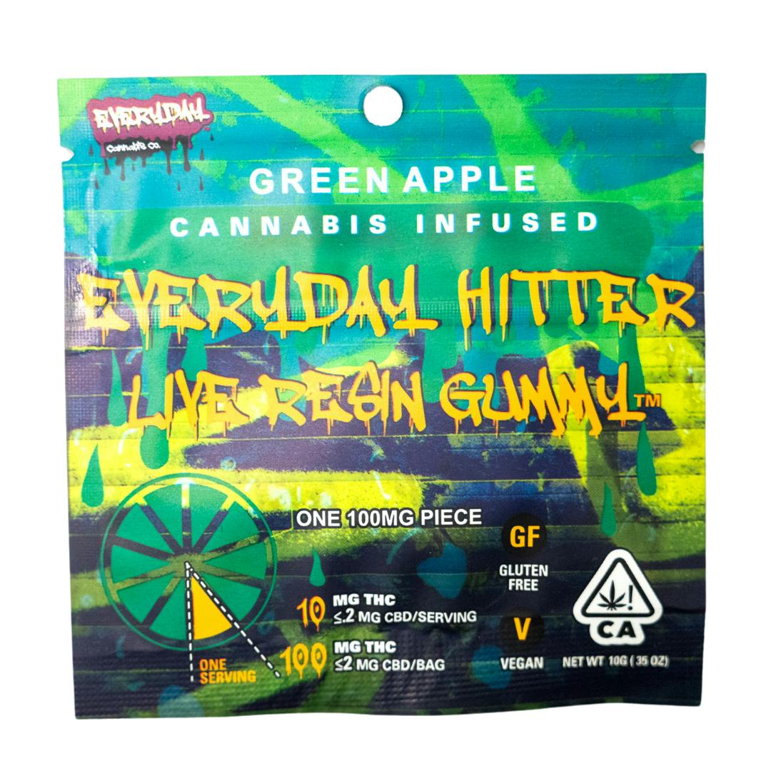 Everyday Hitter - Green Apple - Gummies - 1pc - 100mg — /ea