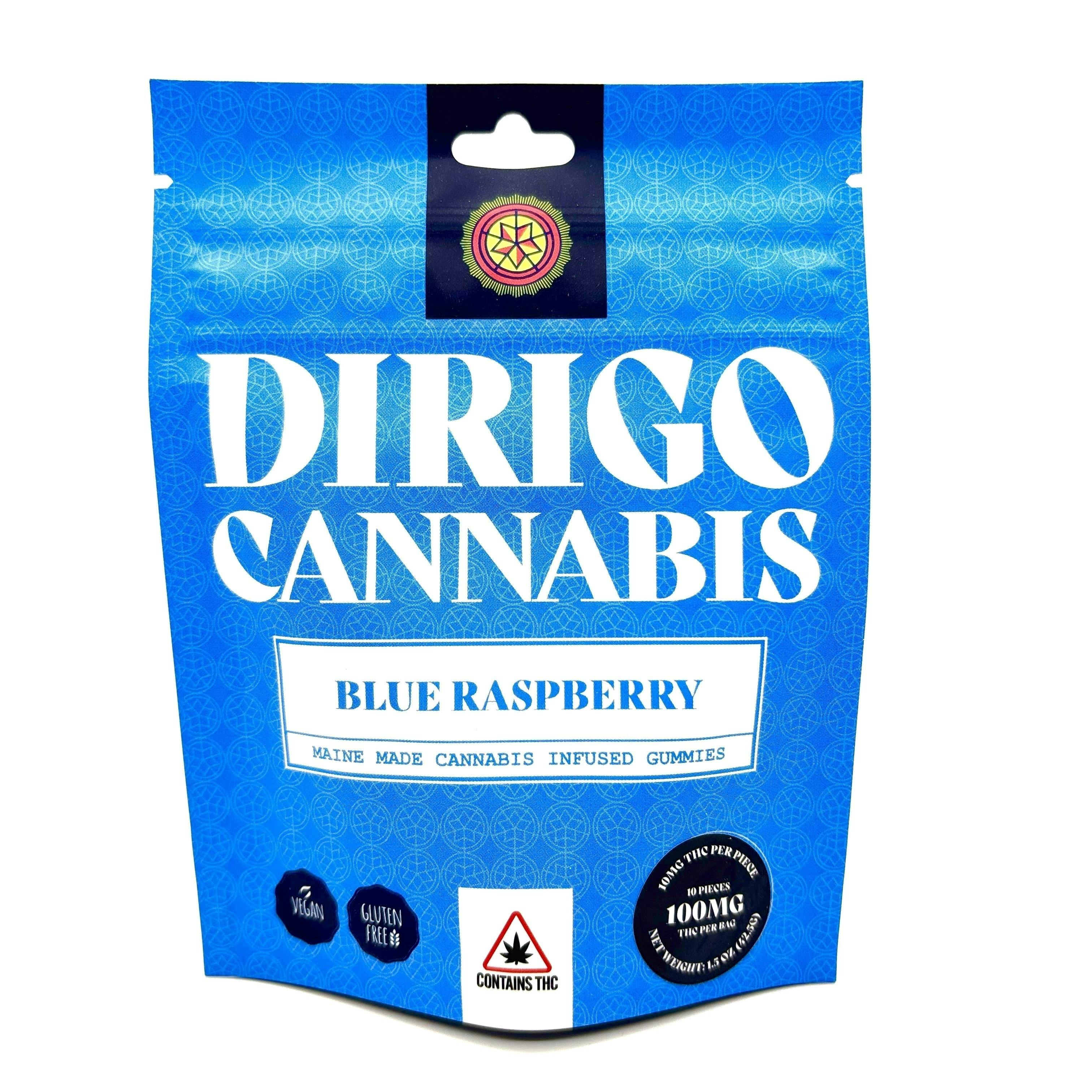 100mg Pineapple Gummies | Dirigo Cannabis | Gummies | 10pk | 10mg/ea