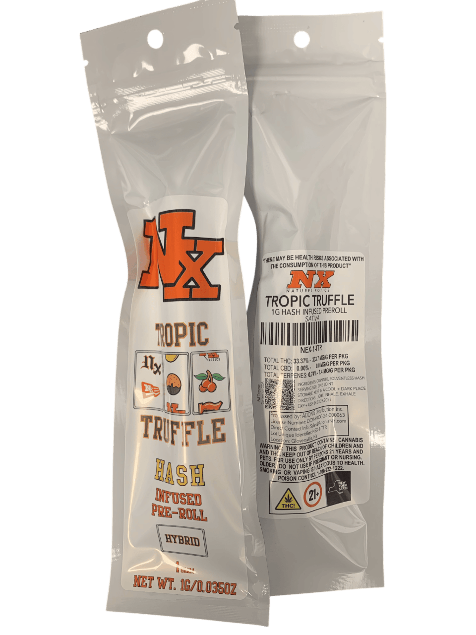 Tropic Truffle | Infused Joints | 1g