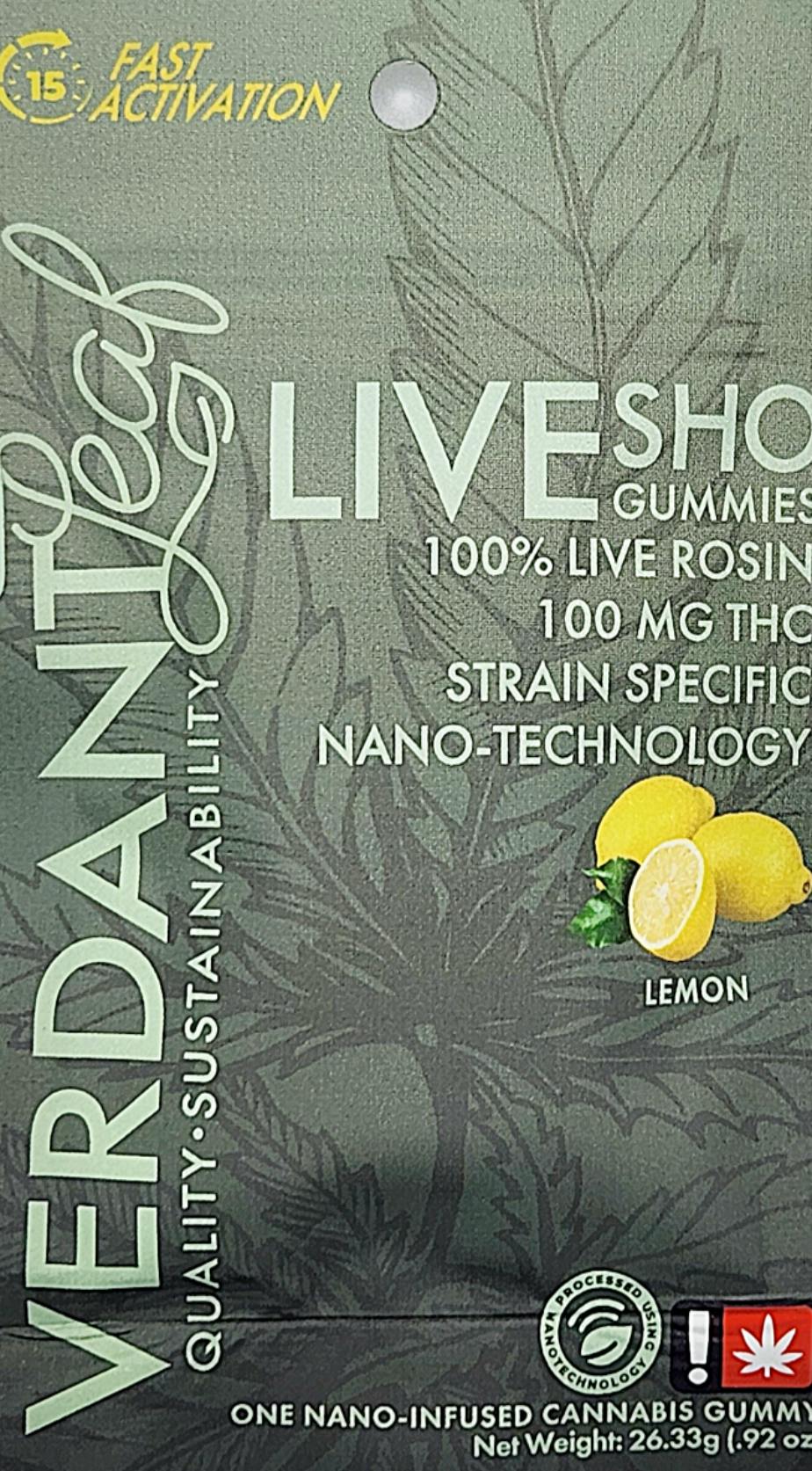 lemon | Gummies | 100mg/ea at Elevation 2150 Dispensary