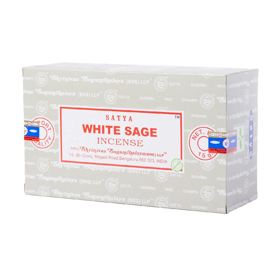 Satya Incense Sticks - White Sage | Accessories at Midnight Green