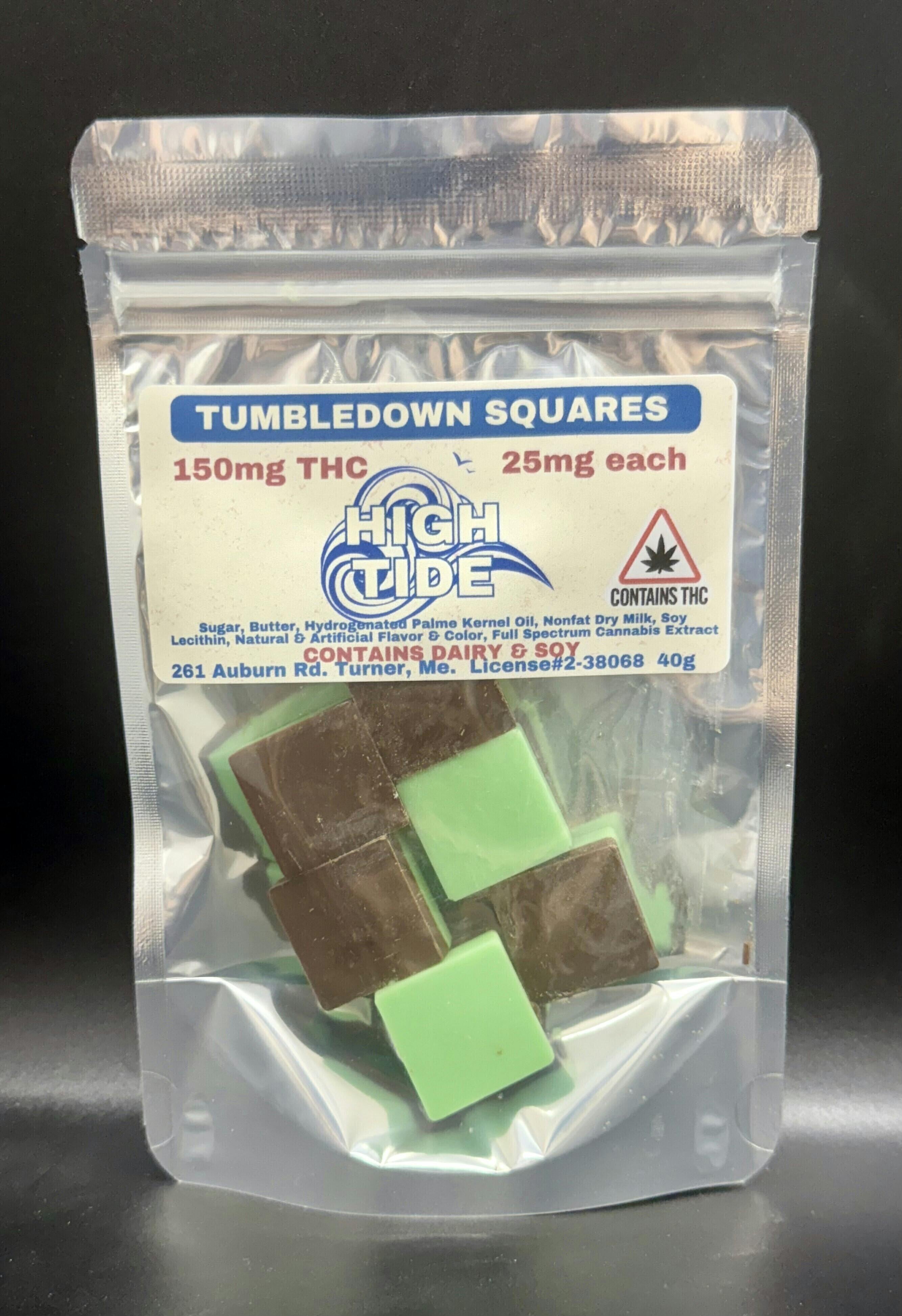 tumbledown | Chocolates | 6pk | 25mg/ea by High Tide