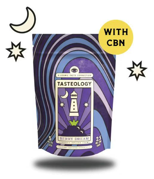 Berry Dream 2:1 Chews | 100mg - Tasteology | Gummies | 20pk | 5mg/ea by Tasteology