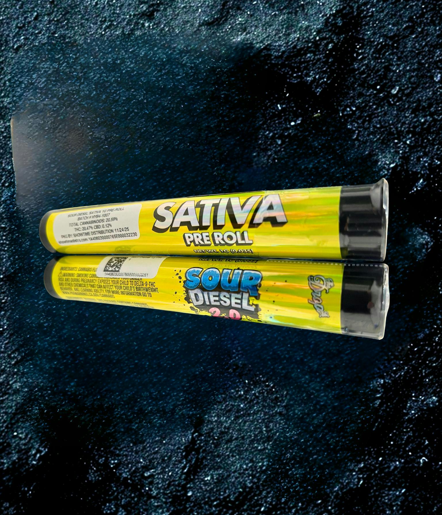 Sour Diesel | Joints | 1g at Exclusive Caregivers