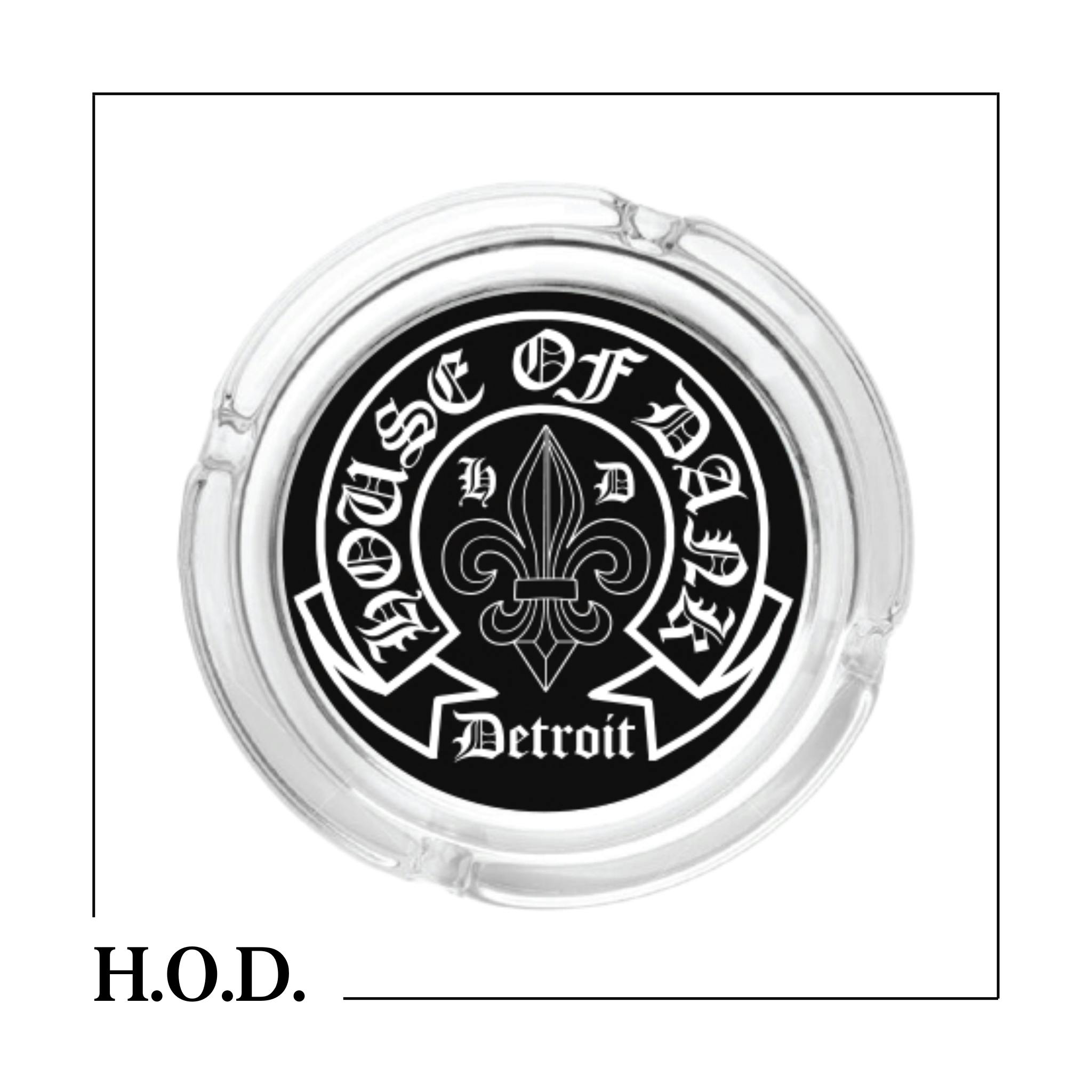 H.O.D. x B.B. Black/White Ashtray | Accessories