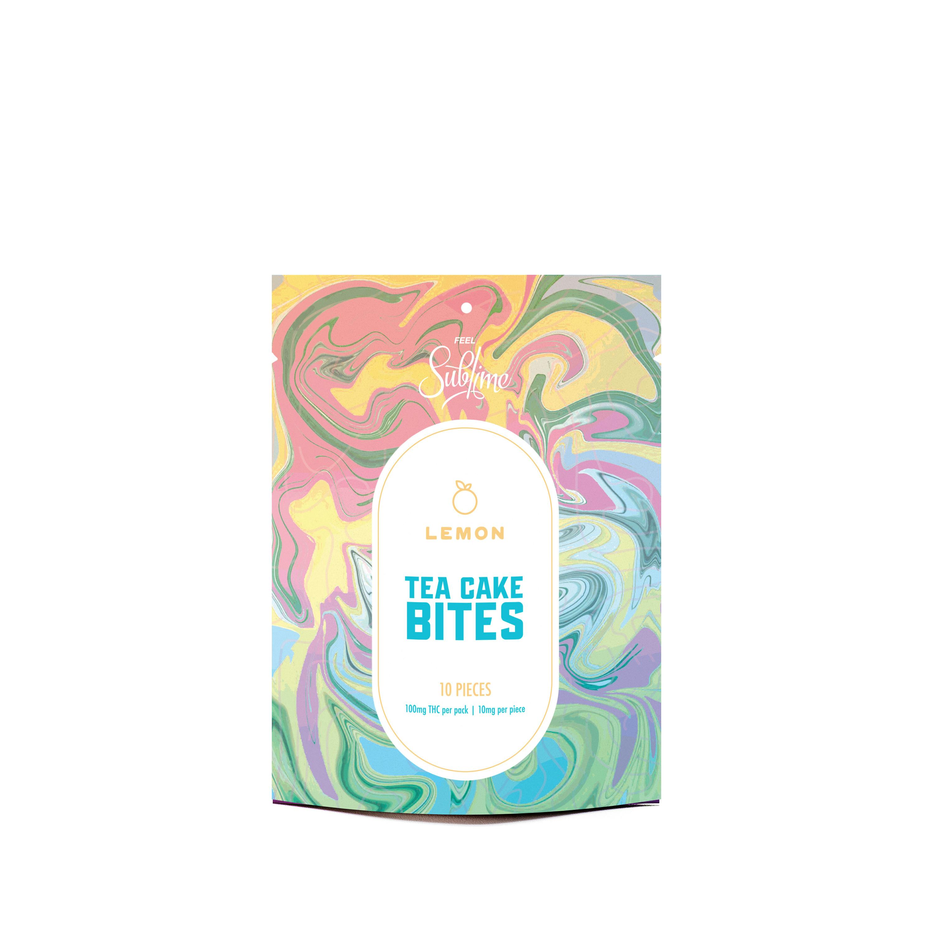 Lemon Tea Cake Bites | Baked Goods | 10pk | 10mg/ea by Sublime