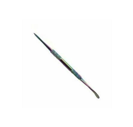 Dab Accessories - Spoon - large metal (rainbow) | Accessories