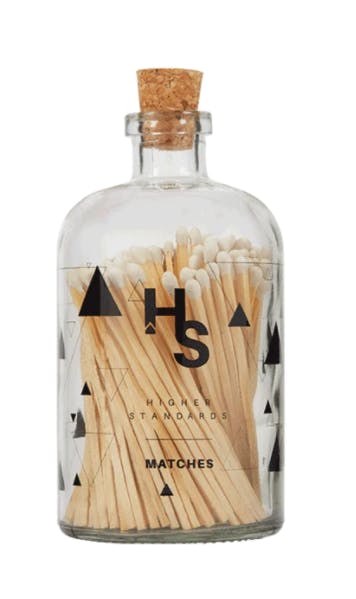 Higher Standards Large Matches | White | Accessories